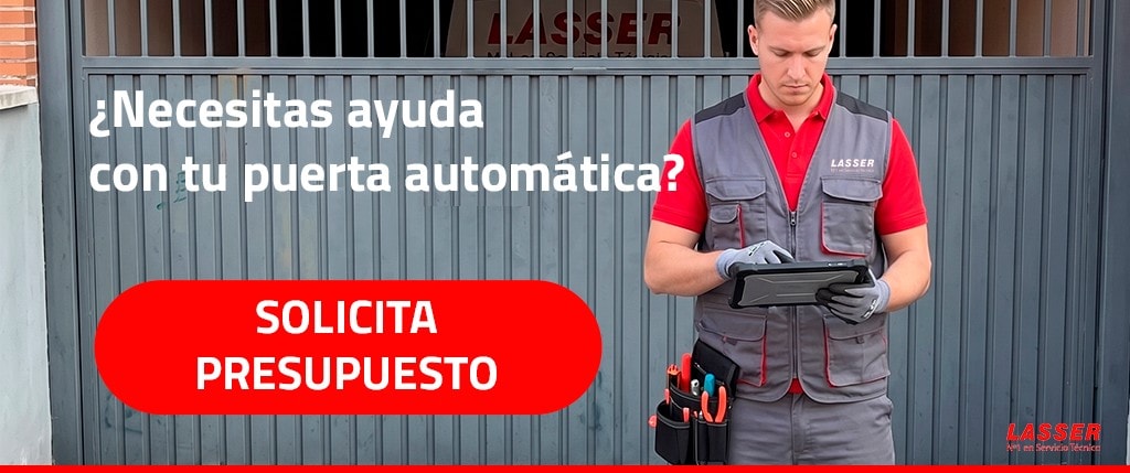 banner puertas automaticas presupuesto