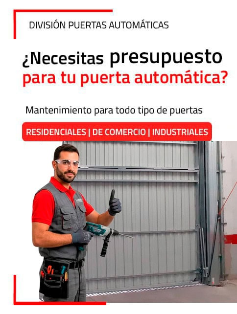 Presupuesto de Puertas Automáticas